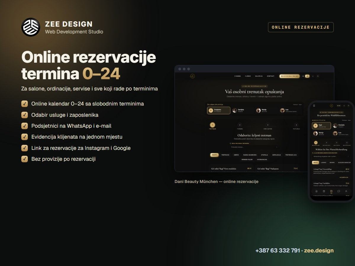 Web Aplikacije I Online Rezervacije